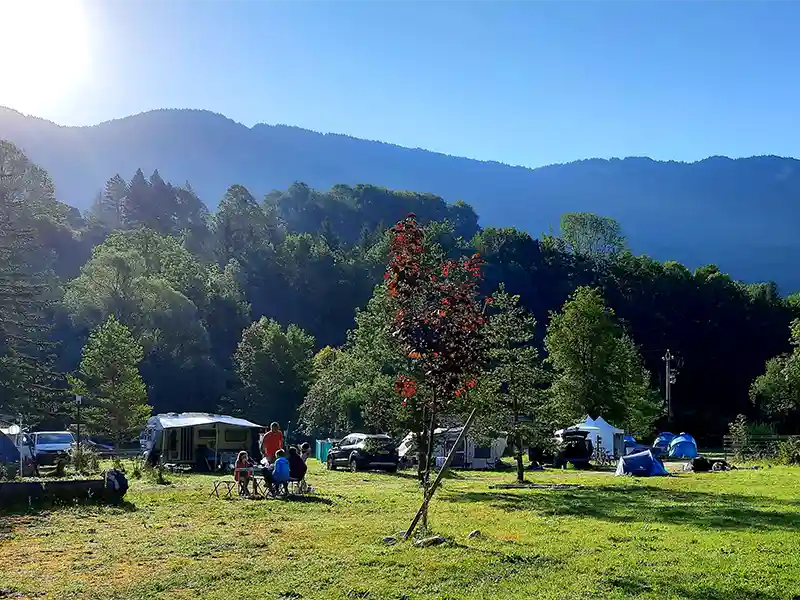 tente camping parc du Haut Jura